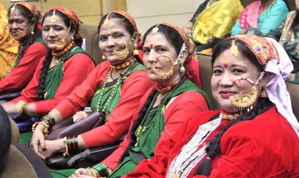  भाजपा महिला मोर्चा ने धूमधाम से मनाई हरियाली तीज 