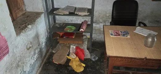  भिकियासैंण में स्कूल का ताला तोड़ चोरी 