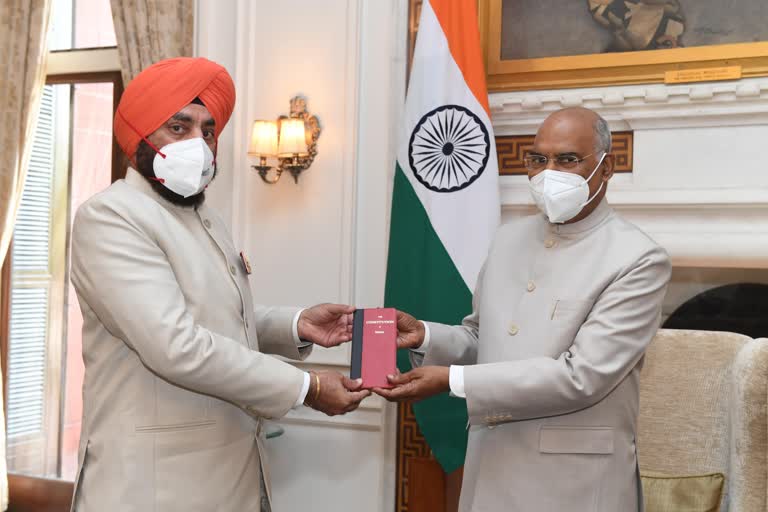  राष्ट्रपति और उपराष्ट्रपति से मिले राज्यपाल गुरमीत सिंह