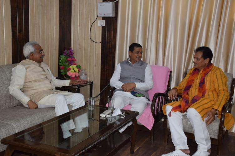  स्पीकर अग्रवाल से भेेंट की