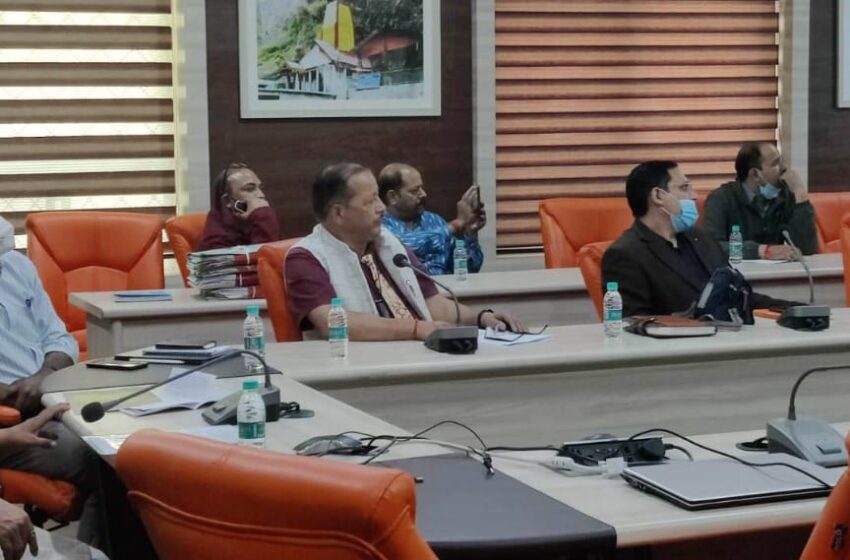  एनडीएमए के समक्ष दिया जायेगा अतिवृष्टि रोकने का प्रस्तुतिकरण