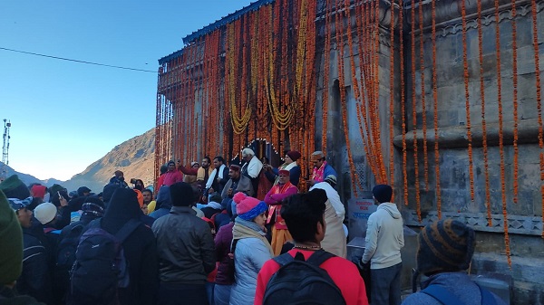  केदारनाथ धाम के कपाट शीतकाल के लिए हुए बंद