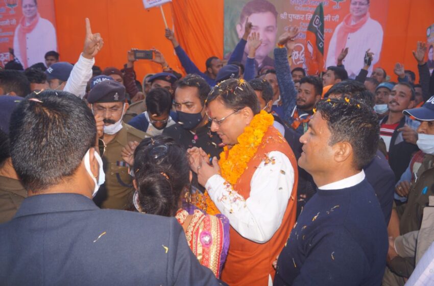  सीएम ने ओखलकाण्डा में 38 करोड़ की 23 विकास योजनाओं का किया लोकार्पण एवं शिलान्यास