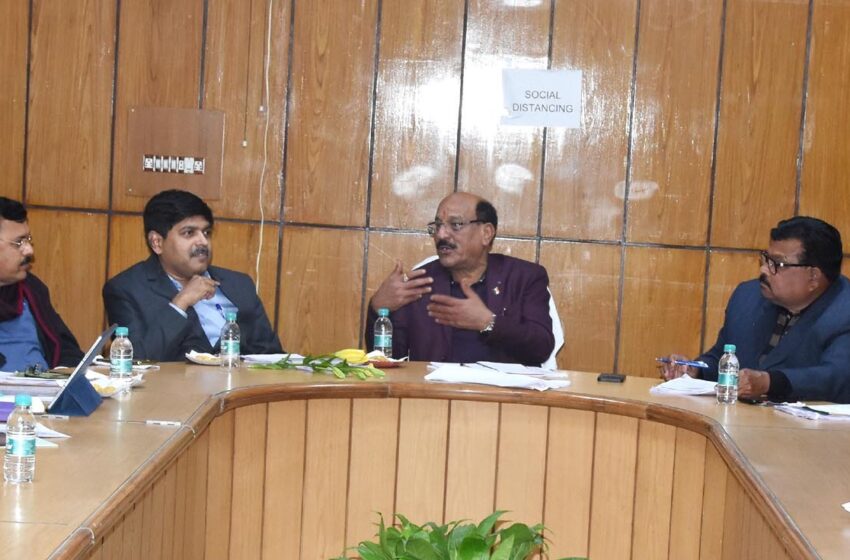  कृषि एवं उद्यान विभाग के एकीकरण को लेकर विभागीय मंत्री ने की समीक्षा