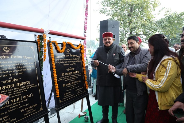  लोनिवि मंत्री ने दी रायपुर को 290.08 लाख की सौगात