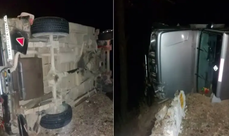  मंत्री चुफाल के एस्कॉर्ट में शामिल कार हुई हादसे का शिकार