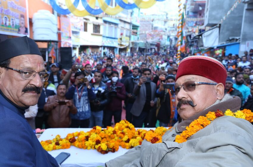 आप सौभाग्यशाली हैं कि आपको सतपाल महाराज जैसा विराट नेतृत्व मिला है: सुबोध