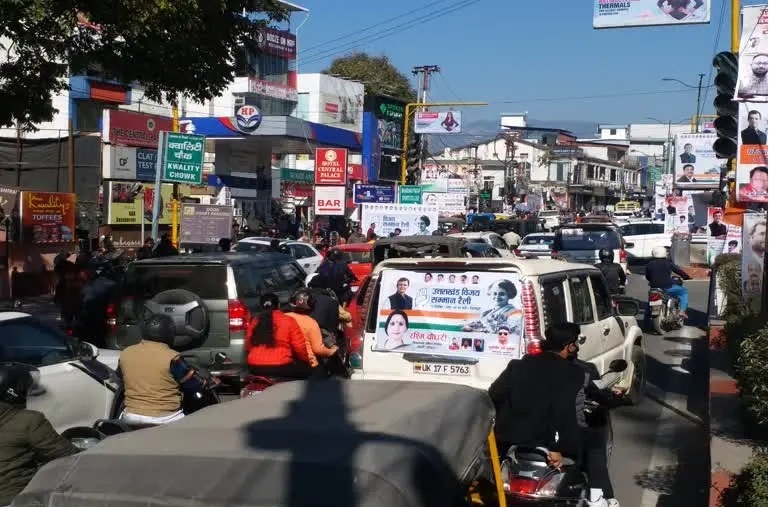  राहुल गांधी की रैली वजह से दिनभर रही शहर में रही जाम की स्थिति