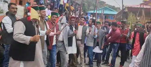  नुणाइथात में धूमधाम से मनाया गया ऐतिहासिक बिस्सू मेला