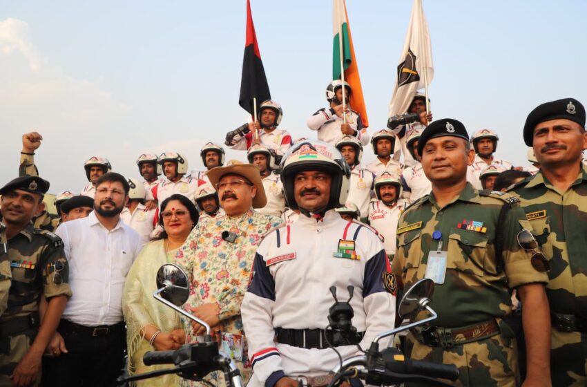  बीएसएफ के सहयोग के बिना साहसिक पर्यटन संभव नहीं: महाराज