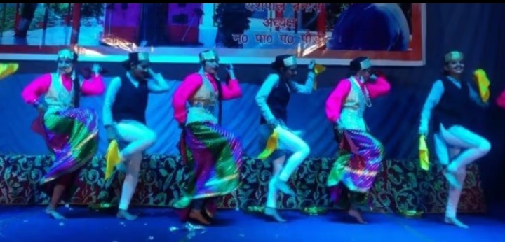  बच्चों ने बिखेरे लोक संस्कृतियों के विविध रंग