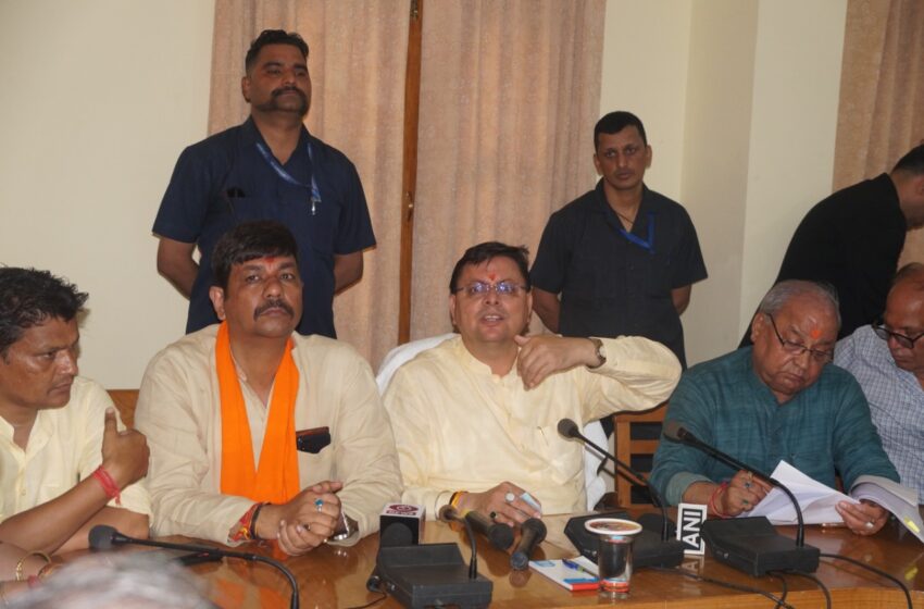  आठ वर्षों में देश का मान-सम्मान पूरी दुनिया में बढ़ाः सीएम धामी