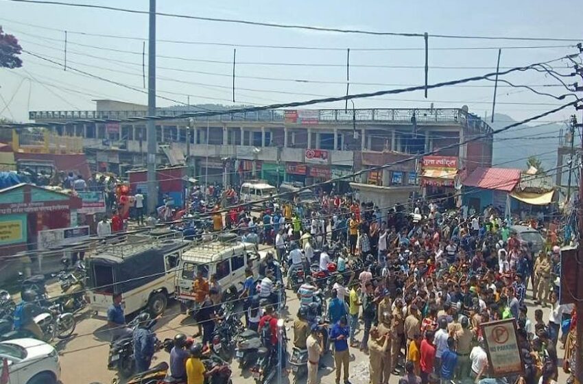  अग्निपथ योजना के विरोध में उत्तराखंड में जगह-जगह हुए प्रदर्शन