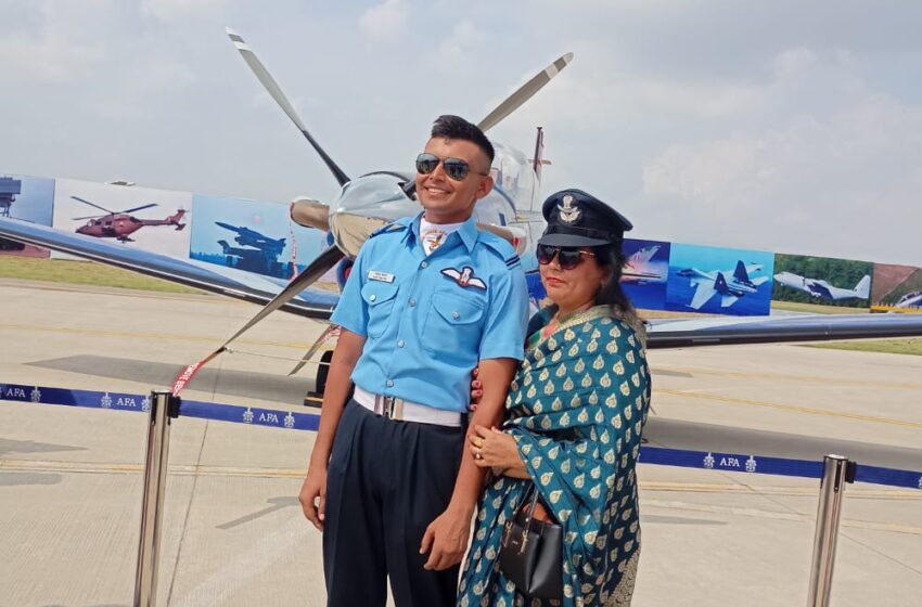  उत्तराखंड का बेटा बना फाइटर पायलट