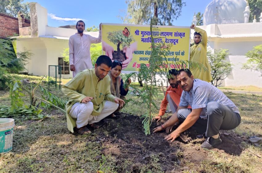  वृक्षारोपण के साथ रोपित वृक्षों का संरक्षण भी आवश्यक:-डॉ बिजल्वाण