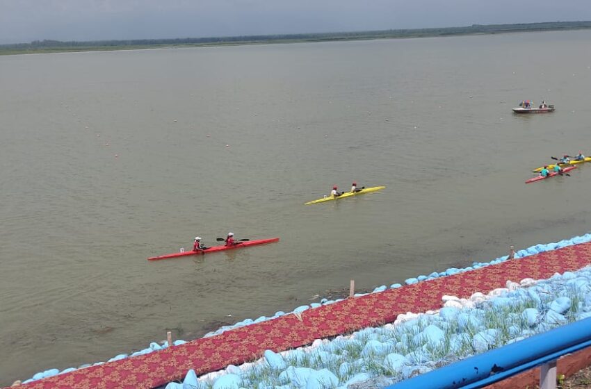  33वीं कैनो स्प्रिंट राष्ट्रीय चैम्पियनशिप में विभिन्न राज्यों के खिलाड़ियों ने दिखाया दम