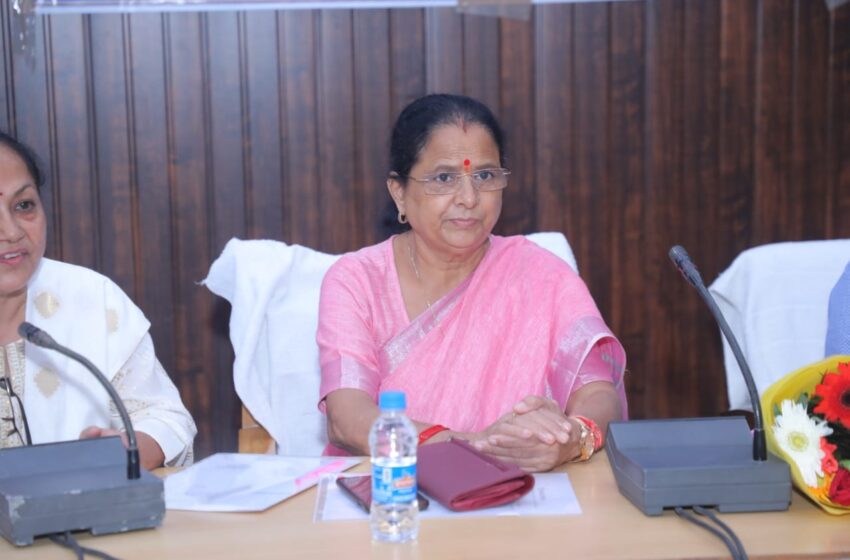  मानव तस्करी को रोकने हेतु महिला आयोग ने आयोजित की चार जिलो की संयुक्त एक दिवसीय कार्यशाला