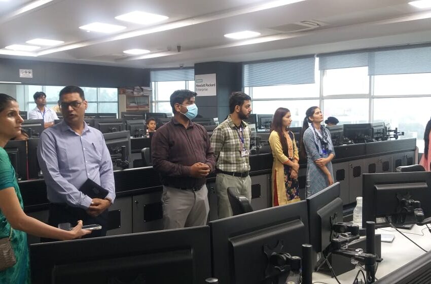  देहरादून स्मार्ट सिटी की सीईओ सोनिका द्वारा डी०आई०सी०सी०सी० का स्थलीय निरिक्षण किया