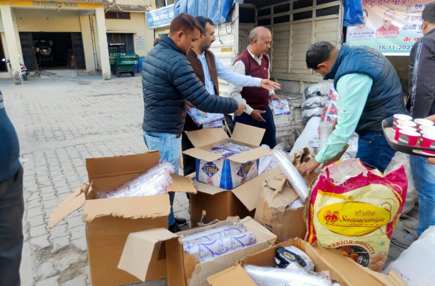  आज नगर पालिका टीम डोईवाला द्वारा अधिशासी अधिकारी के नेतृत्व में सिंगल यूज प्लास्टिक के खिलाफ विशेष अभियान चलाया गया।