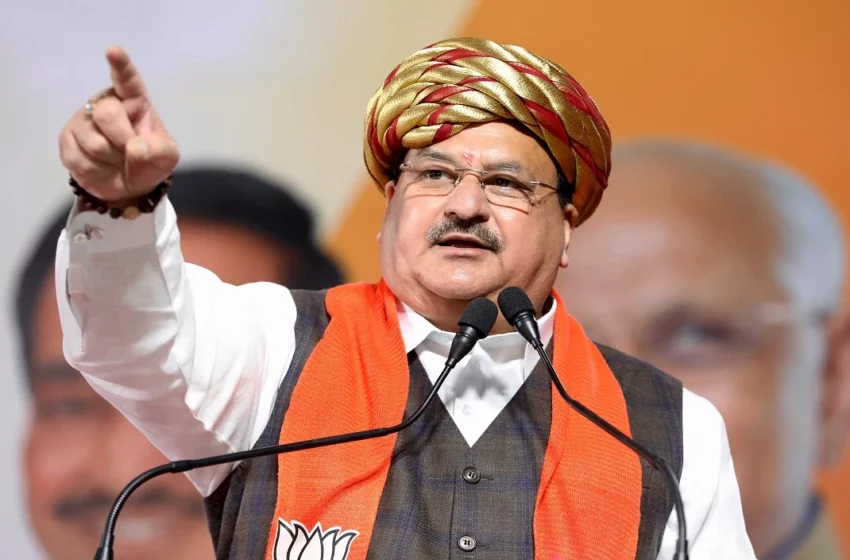  गुजरात में नड्डा का बड़ा आरोप, कांग्रेस ने हमेशा वोटबैंक की राजनीति की, आपस में लड़वाने का किया काम