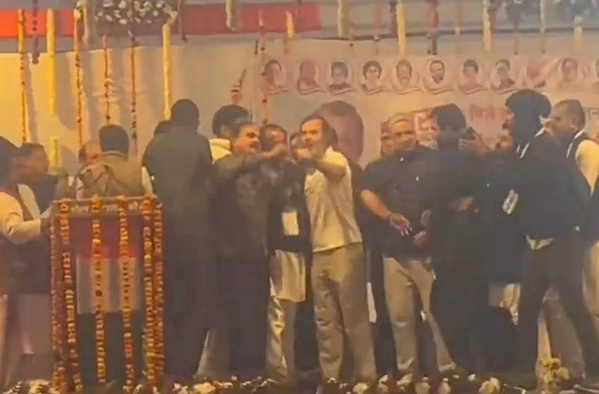  Selfie लेने की कोशिश कर रहा था युवक , पूर्व केंद्रीय मंत्री और भाजपा के सांसद राज्यवर्धन सिंह राठौर ने राहुल गांधी पर तंज कसते हुए लिखा कि