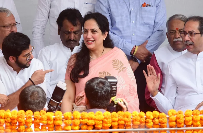  महाराष्ट्र की राजनीति में बहुत जल्द होने वाली है रश्मि ठाकरे की एंट्री