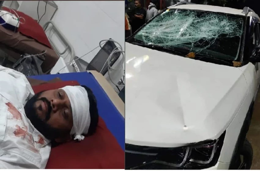  गुजरात में पहले चरण की वोटिंग से एक दिन पहले बीजेपी नेता पर अज्ञात हमलावरों ने हमला कर दिया। इस हमले में नेता को कई चोटें आयी हैं।