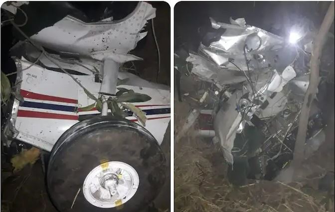 रीवा में बड़ा हादसा,  मंदिर से टकराया ट्रेनी विमान पायलट की मौत
