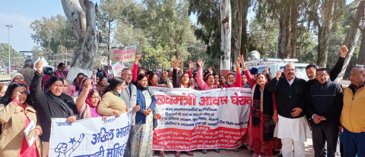  आज राज्य आंदोलनकारी द्वारा सीएम आवास कूच