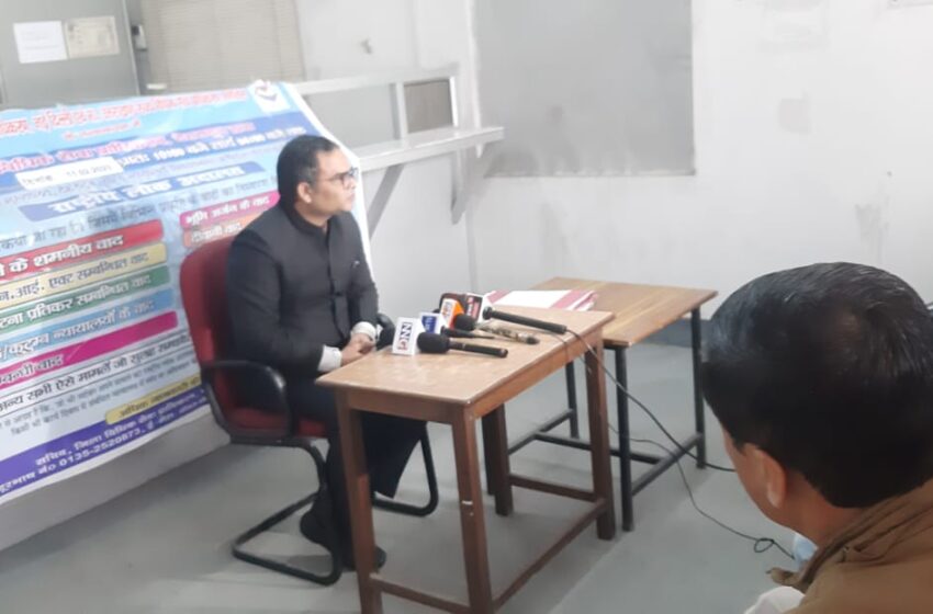  जनपद देहरादून के न्यायालयों में राष्ट्रीय लोक अदालत का आयोजन किया  गया।