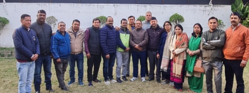  प्रदेश के पदाधिकारी और जिला कार्यकारणी देहरादून के पदाधिकारियों और सदस्यों ने उत्तराखंड पत्रकार महासंघ के प्रदेश अध्यक्ष श्री निशीथ सकलानी जी का जन्मदिन धूमधाम से मनाया।