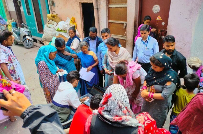  मद्रासी कॉलोनी में स्वास्थ्य शिविर का आयोजन किया।