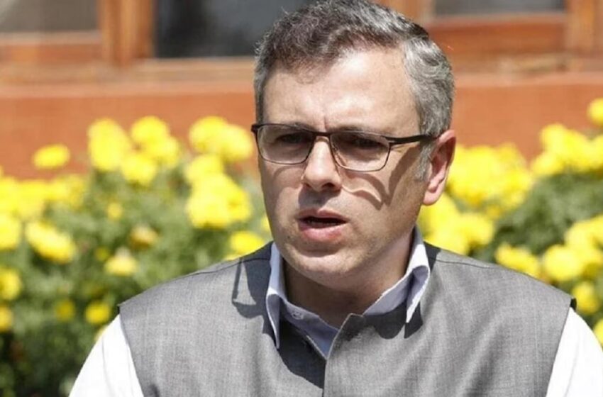  चुनाव में जनता का सामना करने से घबरा रही है भाजपा: उमर अब्दुल्ला