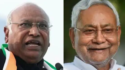  कांग्रेस अध्यक्ष मल्लिकार्जुन खरगे से मिलने पहुंचे नीतीश कुमार, बैठक में राहुल गांधी और तेजस्वी यादव भी मौजूद