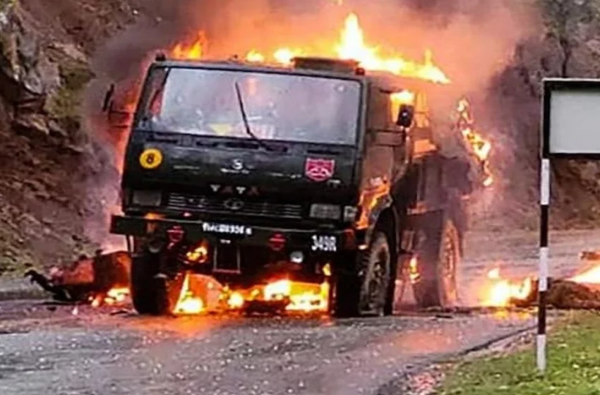  जम्मू-कश्मीर के पुंछ में आतंकी हमले में पांच जवान शहीद