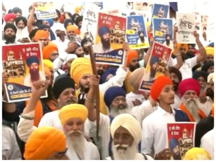  ऑपरेशन ब्लू स्टार की बरसी पर स्वर्ण मंदिर में गूंजे खालिस्तानी नारे, दिखाए गए भिंडरावाले के पोस्टर
