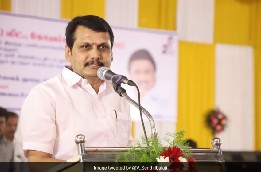  तमिलनाडु के राज्यपाल ने जेल में बंद मंत्री वी. सेंथिल बालाजी को किया बर्खास्त