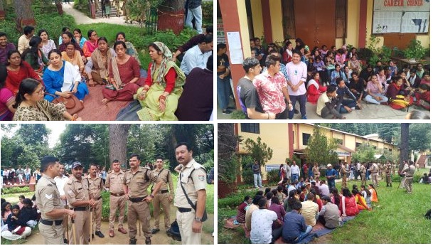  लोहाघाट : प्रवेश को लेकर महाविद्यालय में हुआ बवाल, शिक्षक और छात्र हुए आमने-सामने, लगाए गंभीर आरोप
