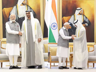  PM Modi UAE Visit: ‘आपको सच्चे दोस्त के रूप में देखता है हर भारतीय’, प्रिंस शेख खालिद से मुलाकात के बाद बोले पीएम मोदी