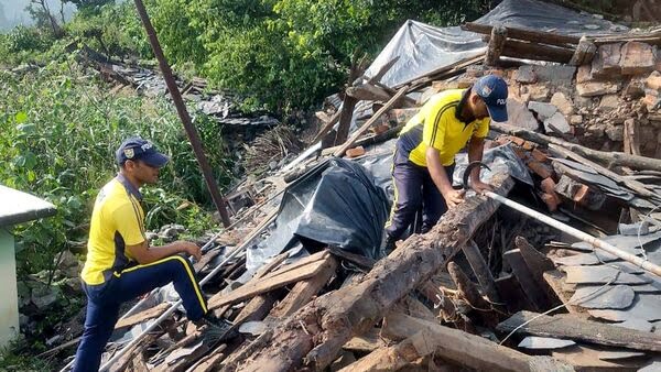  देहरादून में भूस्खलन से 15 घर, 7 गौशालाएं नष्ट