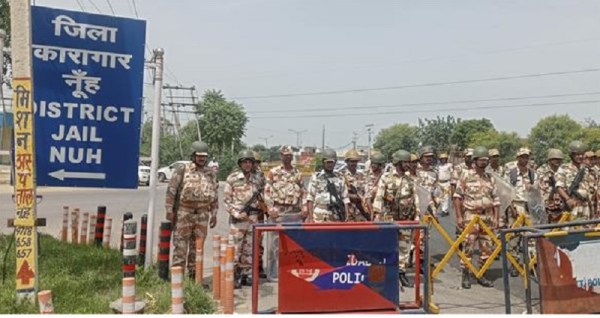  हरियाणा के नूंह में जलाभिषेक यात्रा आज, बार्डर सील, चप्पे-चप्पे पर पहरा