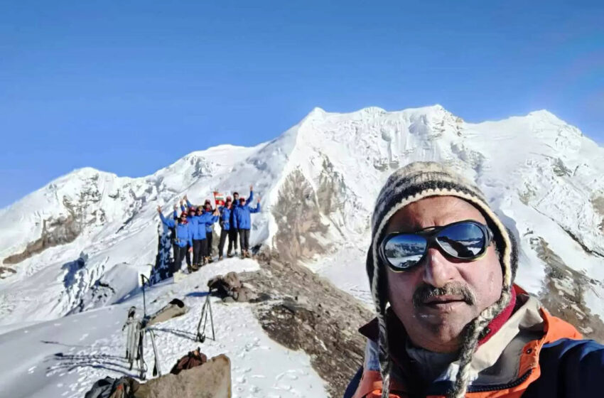  भवाली निवासी सुबोध ने फतेह की माउंट रुद्रगैरा पर्वत चोटी