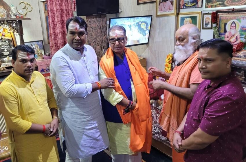  महानगर अध्यक्ष सिद्धार्थ उमेश अग्रवाल ने पूर्व केंद्रीय मंत्री श्री राधा मोहन सिंह जी का देहरादून आगमन पर स्वागत किया।