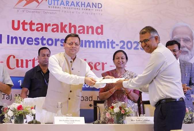  उत्तराखंड का ग्लोबल इंवेस्टर समिट: ITC ने 5000 करोड़ के निवेश का दिया प्रस्ताव, महिंद्रा 1,000 करोड़ का निवेश कर बनाएगा 45 रिसोर्ट्, सीएम धामी बोले- 2.5 लाख करोड़ का लक्ष्य