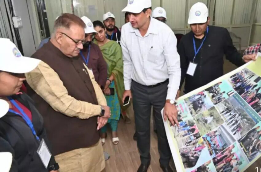  प्रथम गांव माणा के भ्रमण से लौटे दल ने कृषि मंत्री से की भेंट