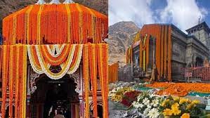  दिवाली के लिए फूलों से सजे बदरी-केदार धाम
