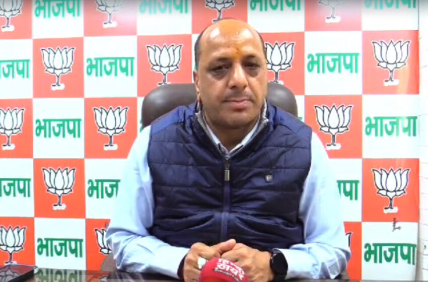  सिलक्यारा प्रकरण पर कांग्रेस का रवैया गैर जिम्मेदार : मनवीर चौहान