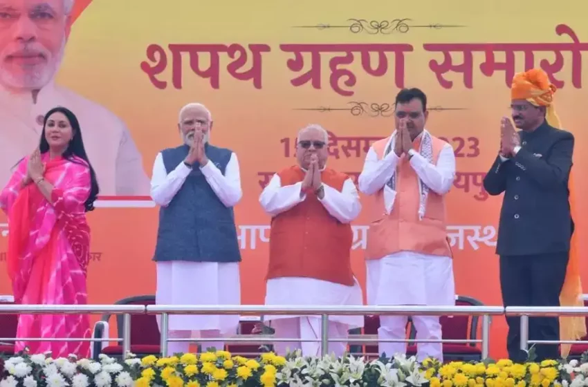  राजस्थान के मुख्यमंत्री भजनलाल ने संभाला कार्यभार, बोले- मैं भावुक और नतमस्तक