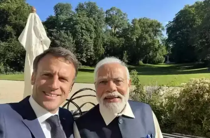  प्रधानमंत्री मोदी ने कहा- गणतंत्र दिवस समारोह में भारत-फ्रांस लोकतांत्रिक मूल्यों का जश्न मनाएंगे