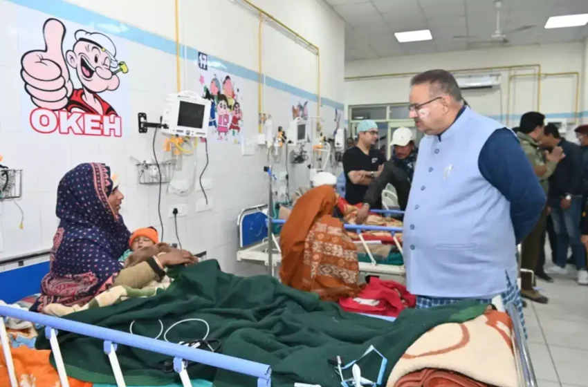  मंत्री जोशी घायल निखिल थापा को देखने पहुंचे अस्पताल